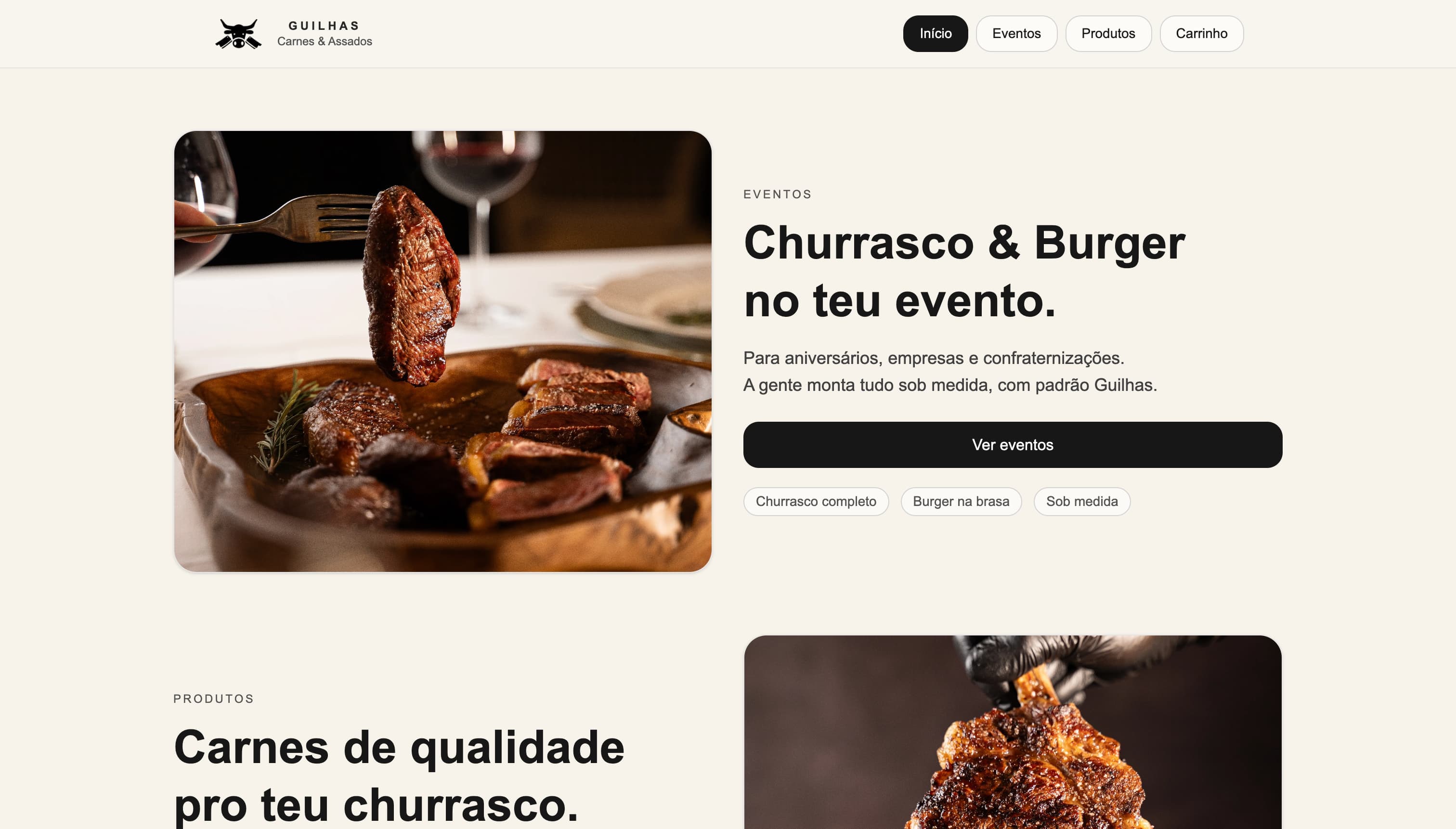 Projeto Guilhas Carnes & Assados